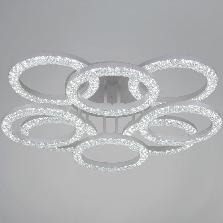 Люстра на штанге  67120-0.3-4+4C WH