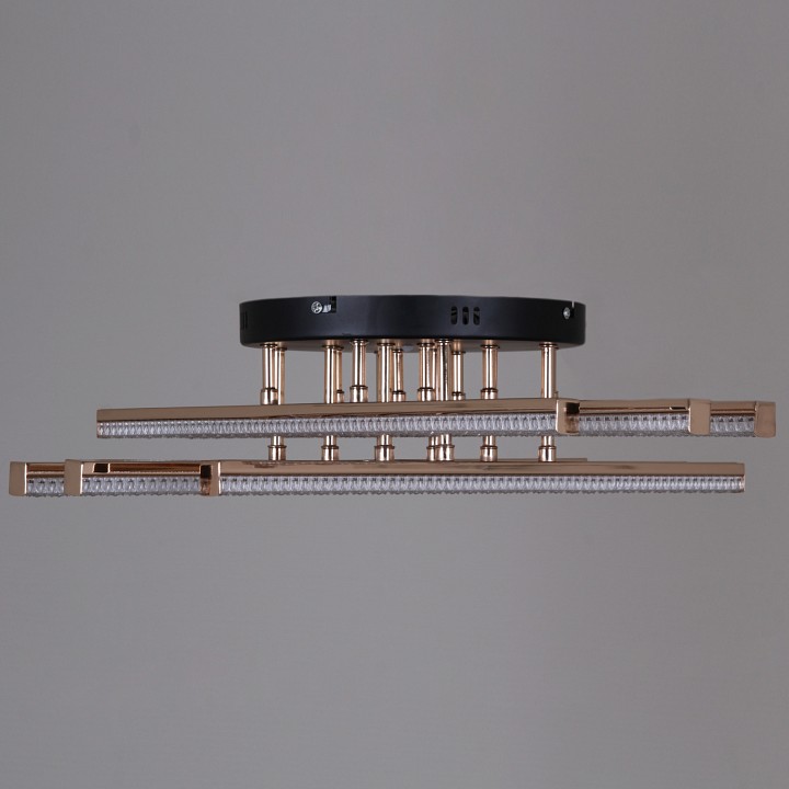 Люстра на штанге  86090-0.3-08 BK+FG