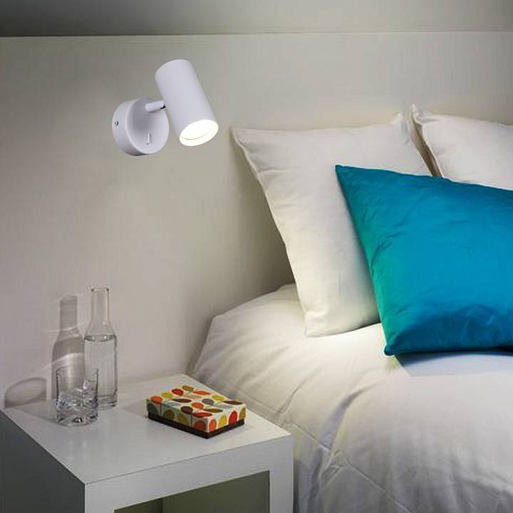 Бра Reluce 86207 1xGU10 белый 86207-9.2-001MN GU10 WT