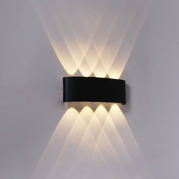 Накладной светильник Decker 86834-9.2-008KT LED 8x1 Вт черный 86834-9.2-008KT LED8*1W BK