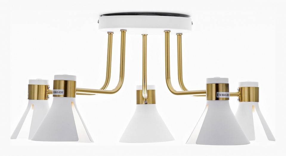 Потолочная люстра Rivoli Maira 5хE14 40 Вт Б0054697