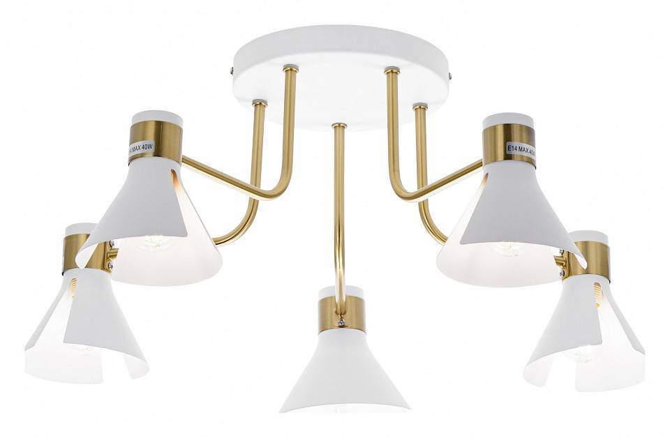 Потолочная люстра Rivoli Maira 5хE14 40 Вт Б0054697