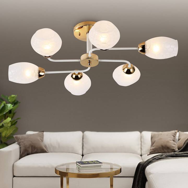 Люстра на штанге Rivoli Sabre 6хE14 40 Вт Б0054862