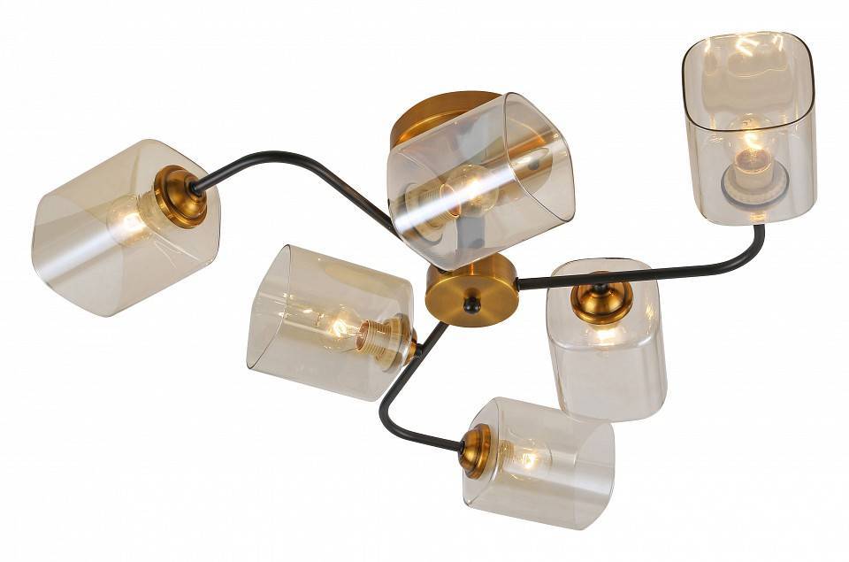 Люстра на штанге Rivoli Merula 6хE27 40 Вт Б0054880