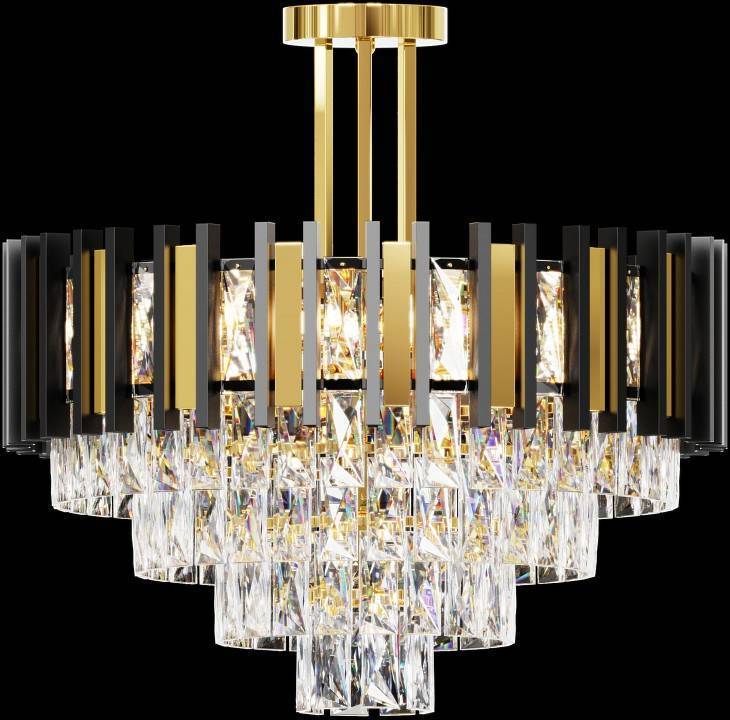 Люстра на штанге Rivoli Miranda 8хE14 40 Вт Б0061202