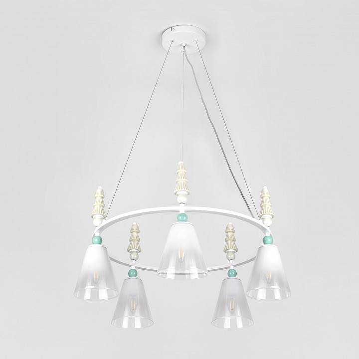 Подвесная люстра Rivoli Cataleya 6хE14 40 Вт Б0066494