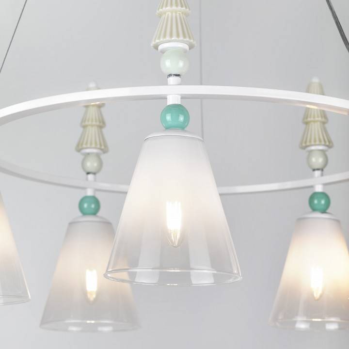 Подвесная люстра Rivoli Cataleya 6хE14 40 Вт Б0066494