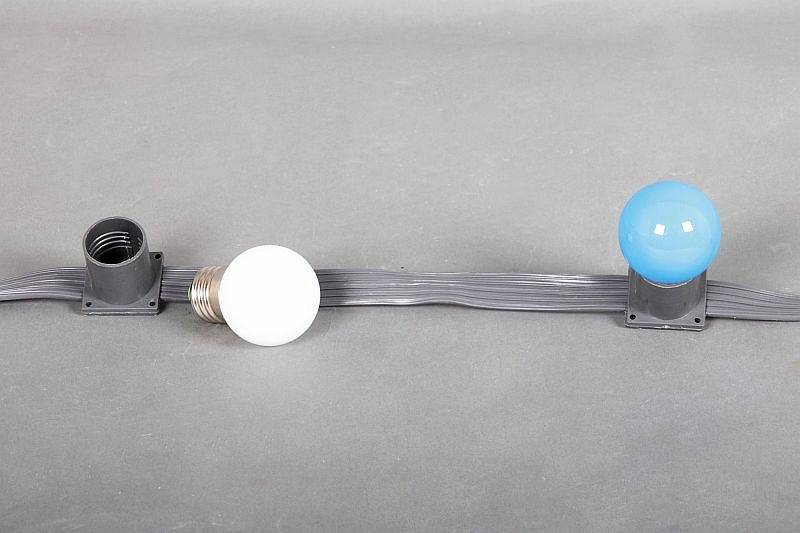 Гирлянда Супернить Sneha  5BL-50M-25-220V(E27) GREY COLOR/NORMAL