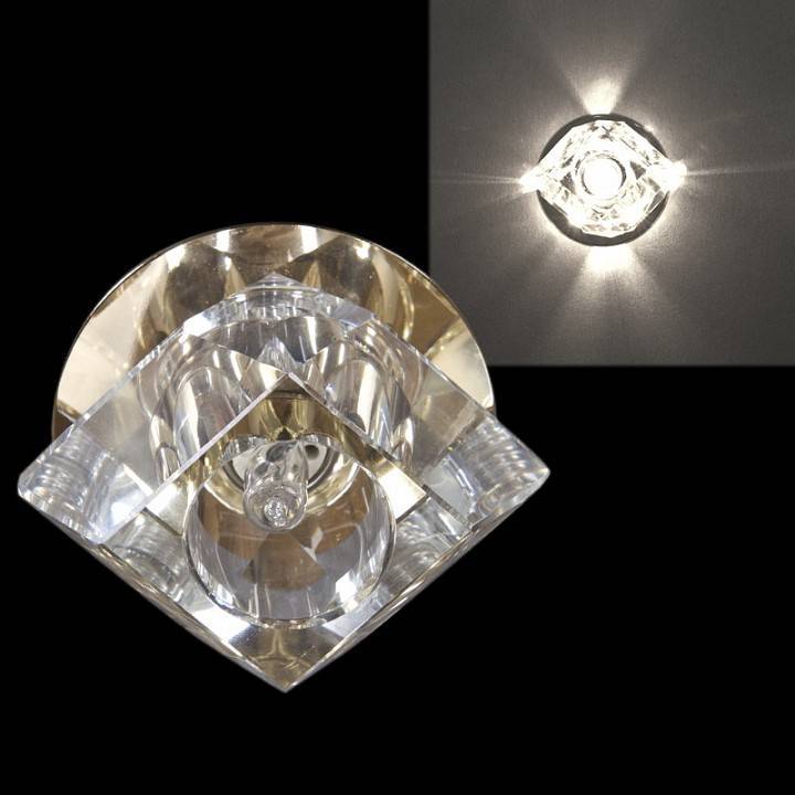 Встраиваемый светильник Sneha  7039/H G9 GD