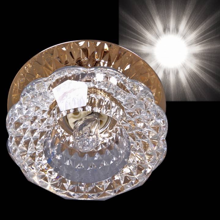 Встраиваемый светильник Sneha  7299/H-S G9 GD