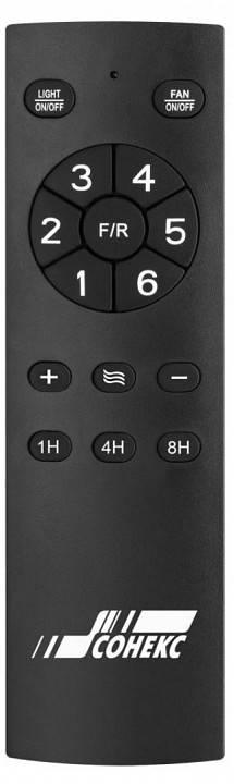 Люстра-вентилятор Sonex VIVA LED 7702/24L