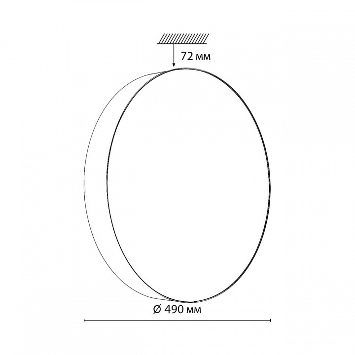 Светильник накладной Sonex BASICA 7780/ELN