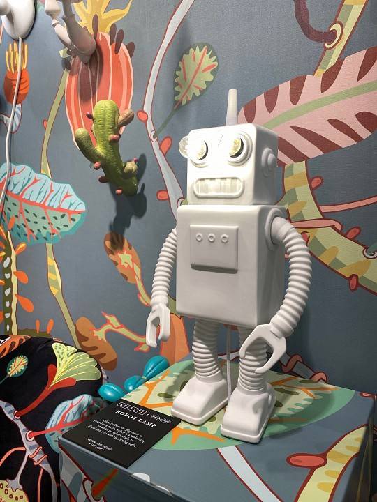 Настольная лампа декоративная Seletti Robot Lamp 14710