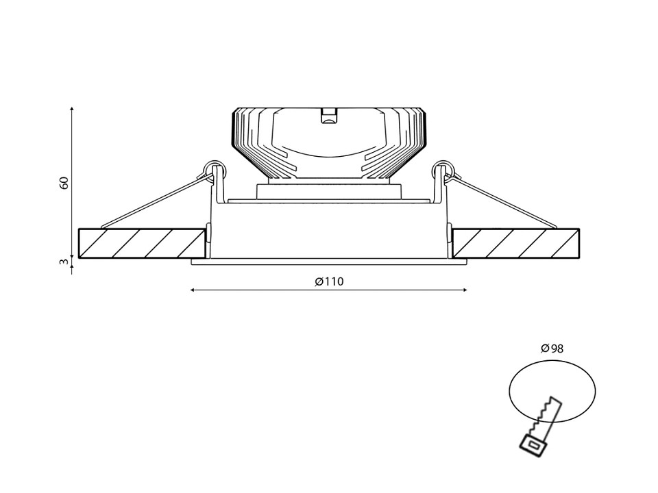 Корпус на 1 пост SWG PRO COMBO COMBO10-WH