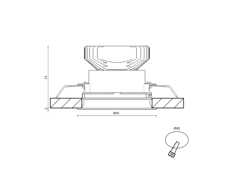 Корпус на 1 пост SWG PRO COMBO 00-00004181