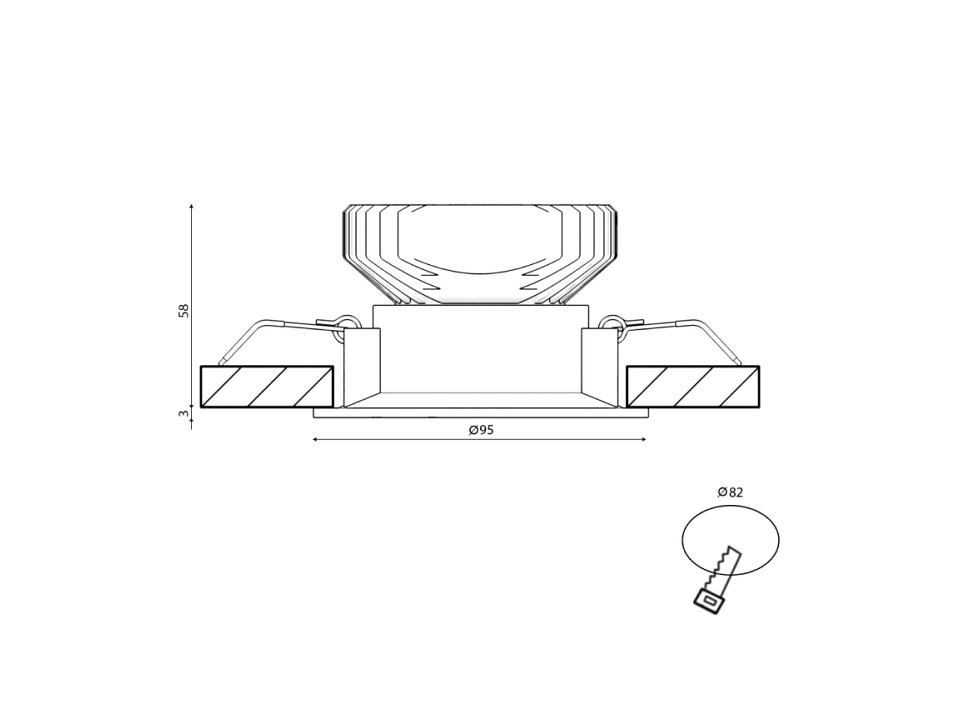 Корпус на 1 пост SWG PRO COMBO COMBO-44-WH