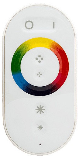 Контроллер-регулятор цвета RGB с пультом ДУ SWG RF RGB RF-RGB-S-18A-WH1