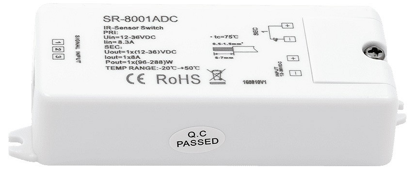 Контроллер-выключатель SWG ИК-датчик взмах руки SR-8001ADC