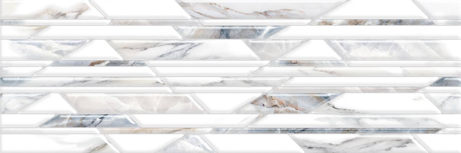 Плитка настенная ALMA Ceramica Nativa рельефная 200х600х7.5 мм TWA11NAT614