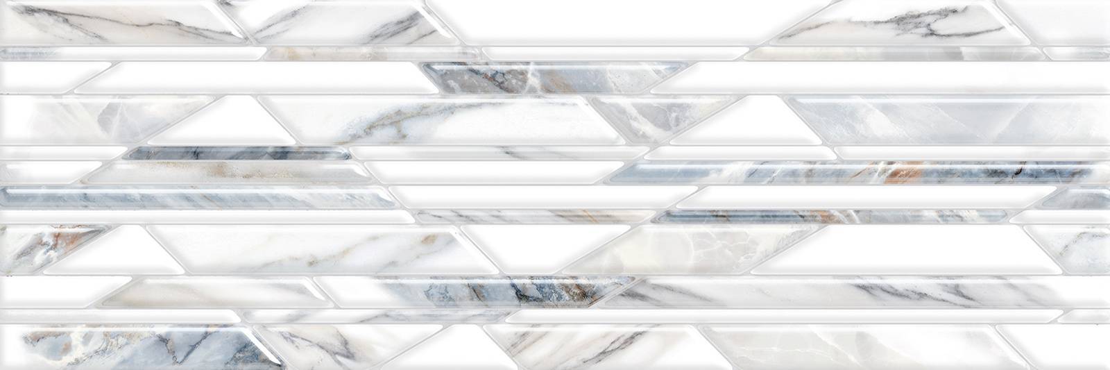 Плитка настенная ALMA Ceramica Nativa рельефная 200х600х7.5 мм TWA11NAT614