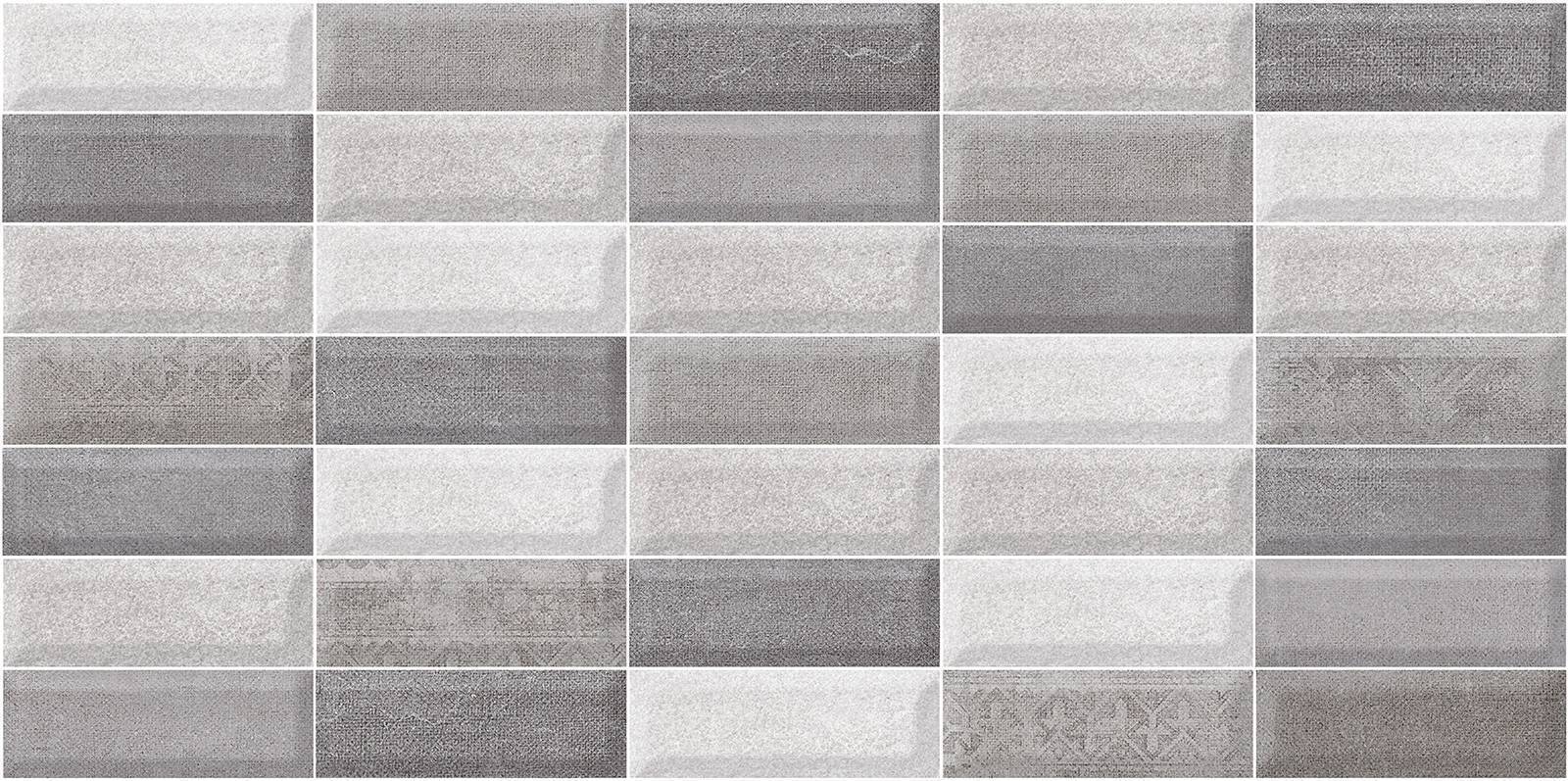 Плитка настенная Alma Ceramica Birma рельефная 249х500х8.5 мм TWU09BIR007