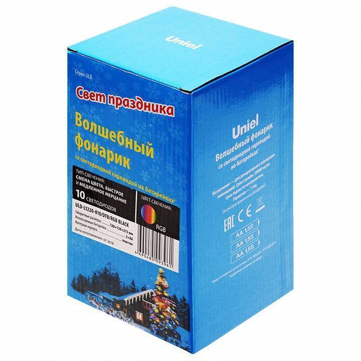 Фонарь новогодний Uniel  UL-00002309