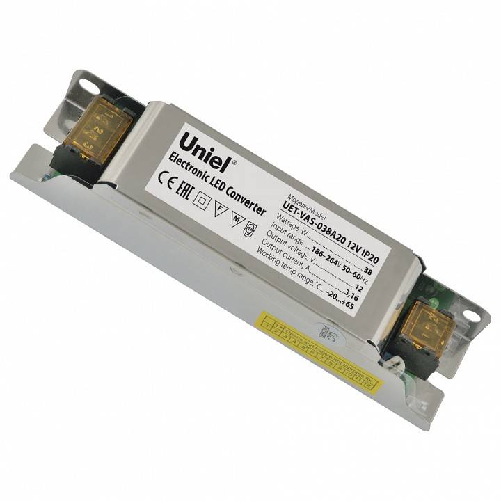 Блок питания Uniel UET-VAS-038A20 38 Вт 12 В UL-00002426