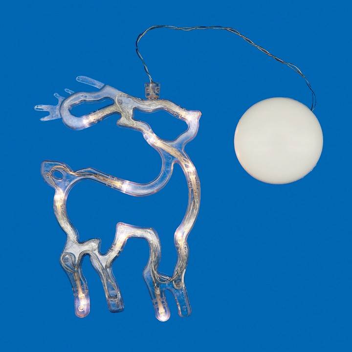 Светильник декоративный Uniel Олень подвесной 3AAA IP20 UL-00007252
