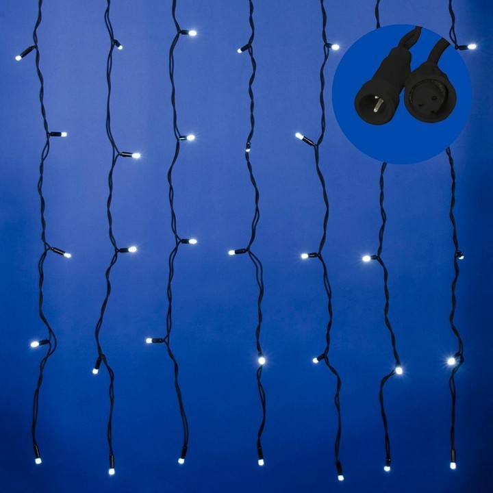 Гирлянда-занавес Uniel ULD-C3020-384/TBK WHITE IP44 UL-00010941