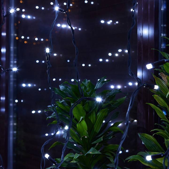 Гирлянда-занавес Uniel ULD-C3020-384/TBK WHITE IP44 UL-00010941