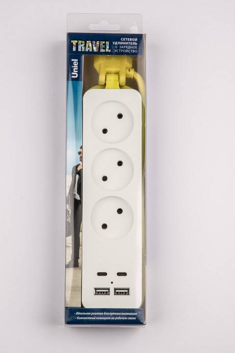 Удлинитель Uniel Travel UL-00011138