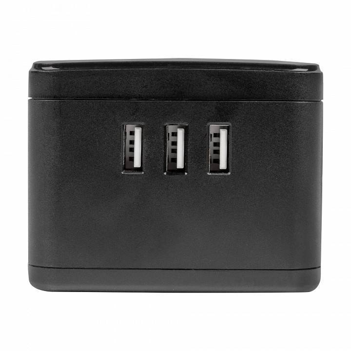 Удлинитель Uniel 3 розетки 5 м с заземлением и выключателем UL-00011250