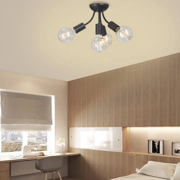 Потолочная люстра Vitaluce V3927 V3927-1/4PL