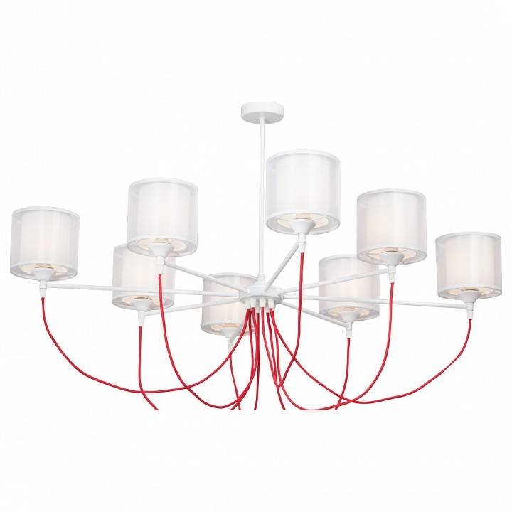 Люстра на штанге Vitaluce V4494 8 ламп V4494-0/8PL