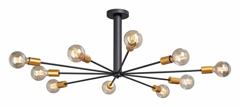 Люстра на штанге Vitaluce V4790 10 ламп V4790-1/10PL