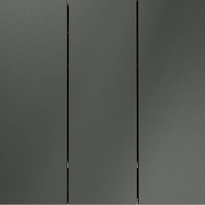 Выключатель трехклавишный без рамки Voltum S70 VLS030106