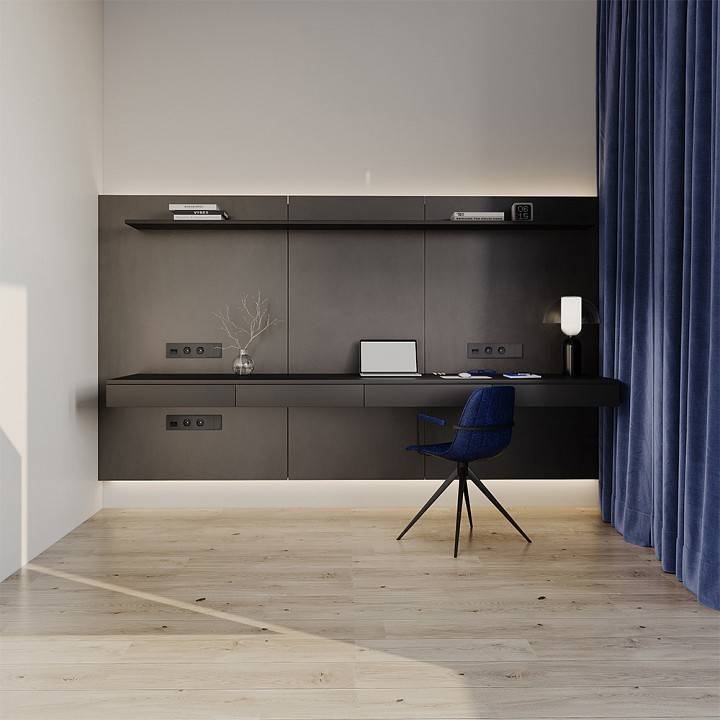 Розетка с заземлением и со шторкой, без рамки Voltum S70 VLS040207