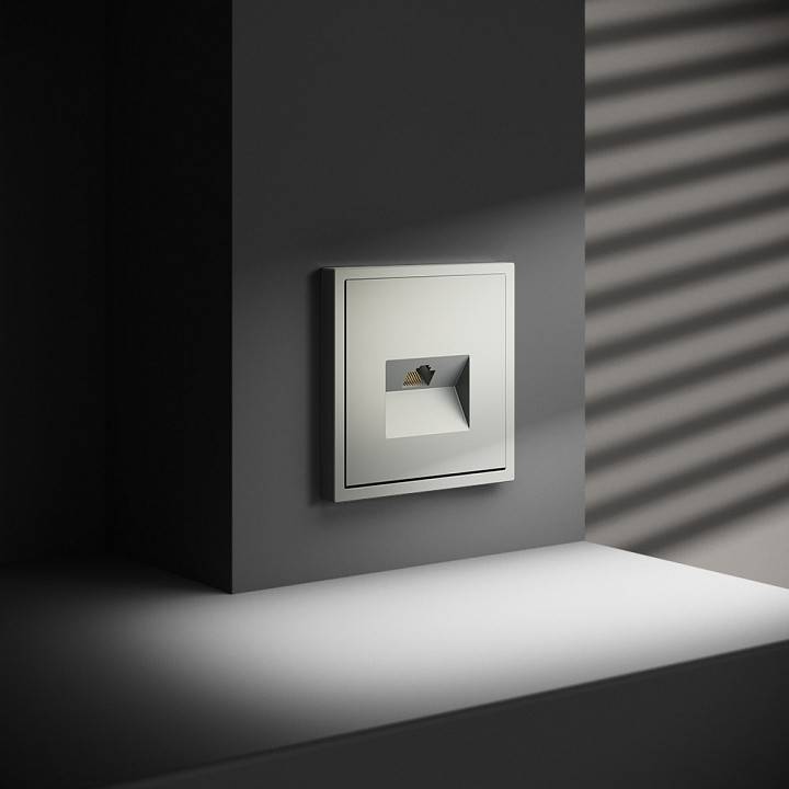 Розетка Ethernet RJ-45 без рамки Voltum S70 VLS060105