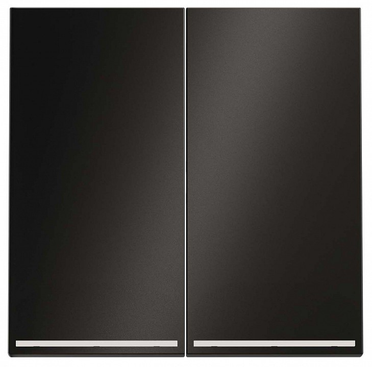 Клавиши для выключателя двухклавишного с подсветкой Voltum S70 METAL VLSM000412