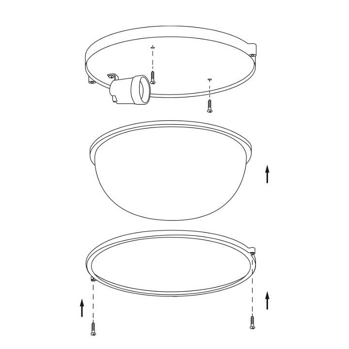 Накладной светильник Wolta ДПБ03-60-001