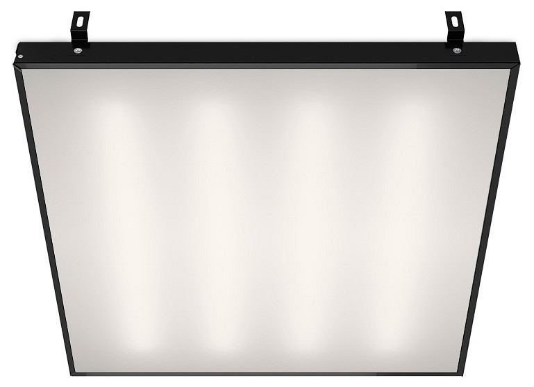 Светильник для потолка Грильято WoltaPRO ДВО02-36-001-5К-Ч