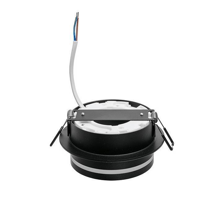 Встраиваемый светильник Wolta Moderno WDL-GX53/01BL