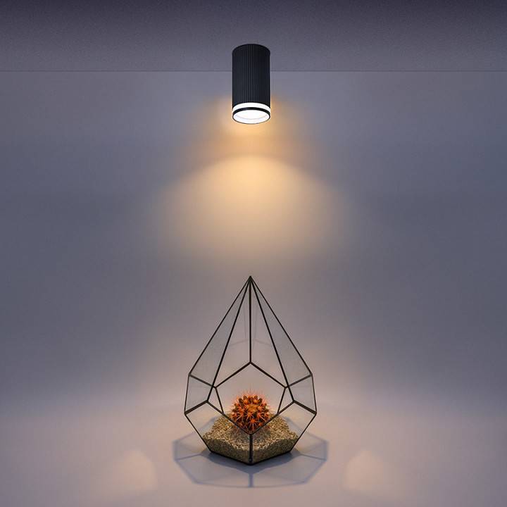 Накладной светильник Wolta CORALLO WSL-GU10 WSL-GU10/03BL