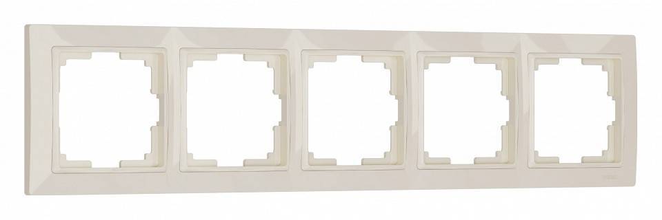 Рамка на 5 постов Werkel слоновая кость, basic W0052003