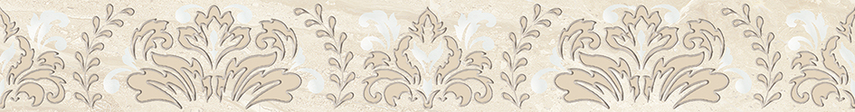 Бордюр Laparet Arena Damask бежевый 5х40 см 05-01-1-56-03-11-456-1