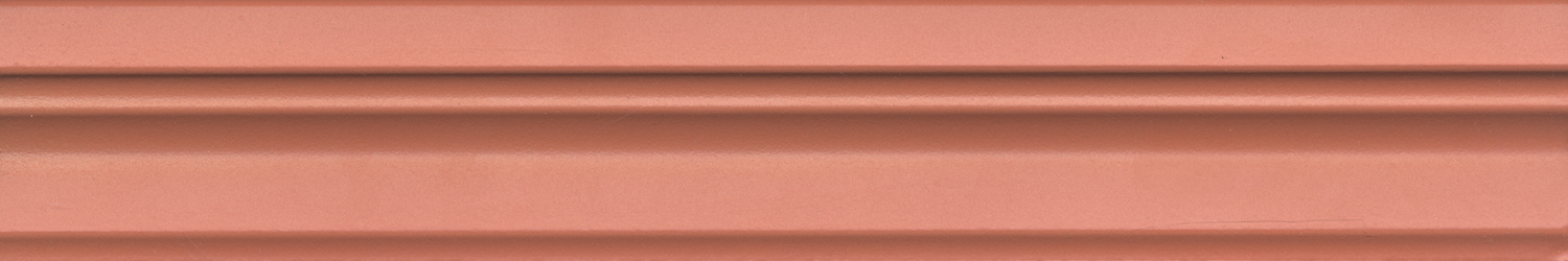 Бордюр багет Kerama Marazzi Магнолия оранжевый матовый обрезной 50х300 мм BLC026R