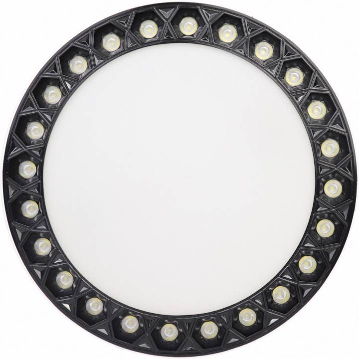 Накладной светильник iLedex Technical Mercury 5552-36W-D217-3/4K-WH+BK