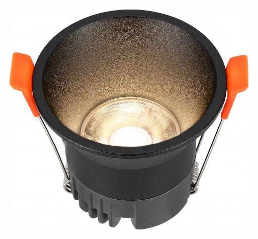 Встраиваемый светильник iLedex Mars 7 Вт 3000 K 207-7W-D75-3000K-24DG-BK