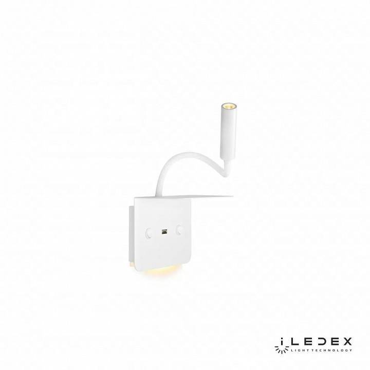 Бра с полкой iLedex Support 7031C WH