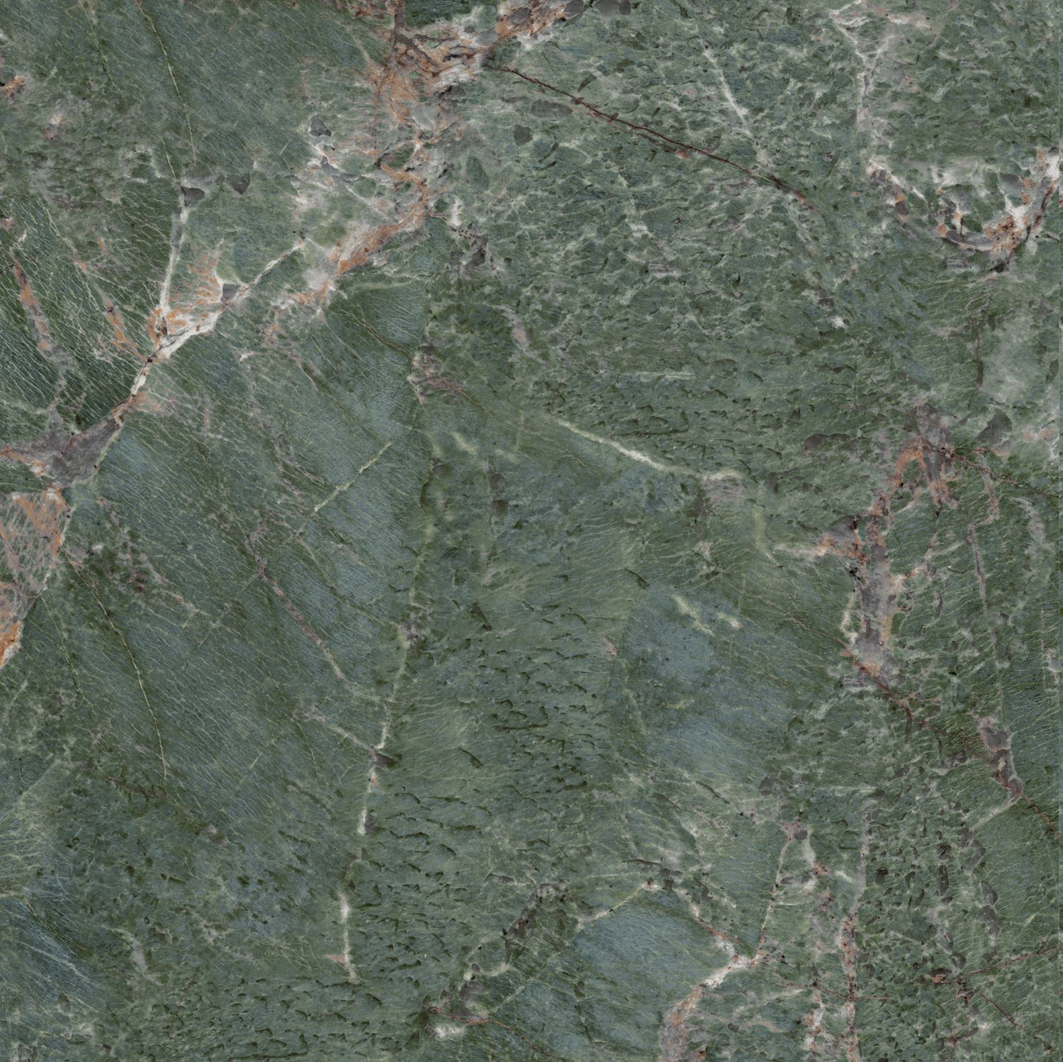 Керамогранит Kerama Marazzi Эвора зеленый лаппатированный обрезной 60х60 см SG648002R